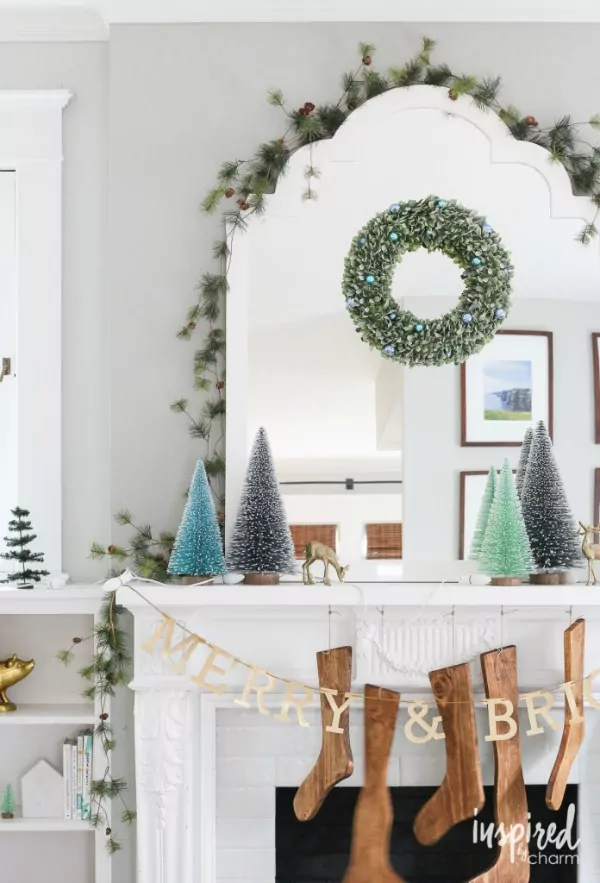 Holiday Mantel from Inspired by Charm