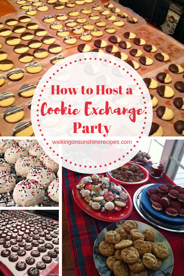 Cookie Exchange Party Ideas and Tips | Walking on Sunshine ...