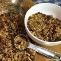 Chocolate Pecan Granola FEATURED photo from Walking on Sunshine Recipes