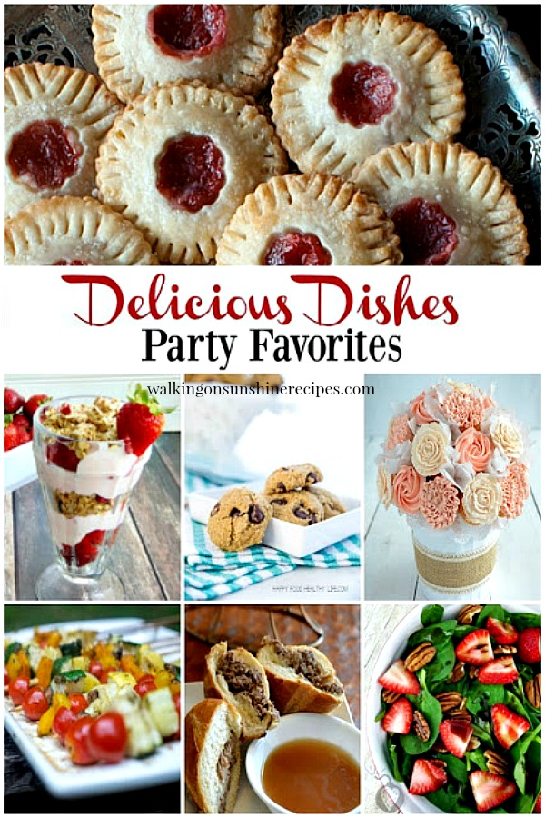Delicious Dishes Recipe Party from Walking on Sunshine.
