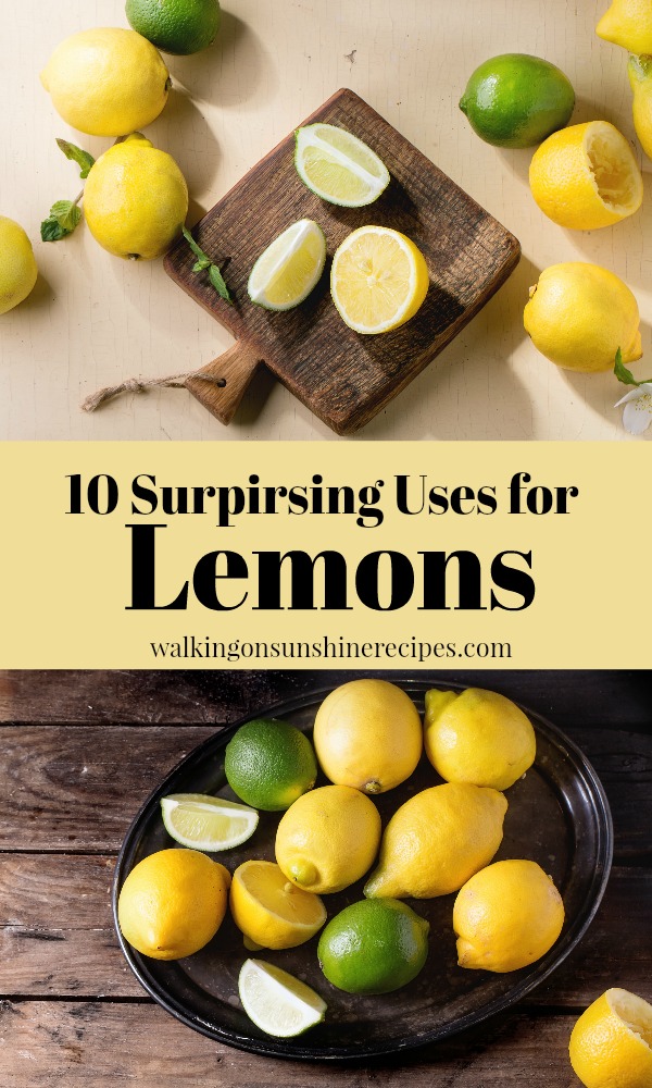 10 Surprising Uses for Lemons from Walking on Sunshine