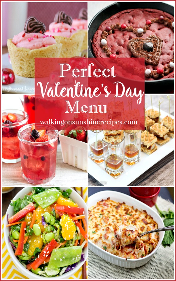 Holidays: Valentine's Day Menu Perfect for Two| Walking On Sunshine Recipes