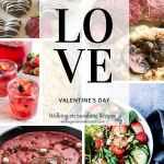 Valentine's Day menu for two
