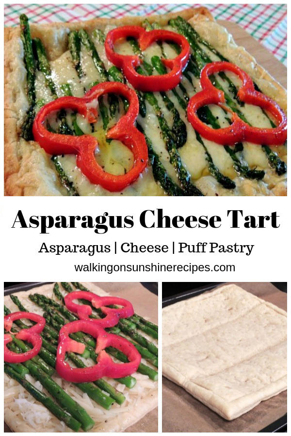 Asparagus Cheese Tart 