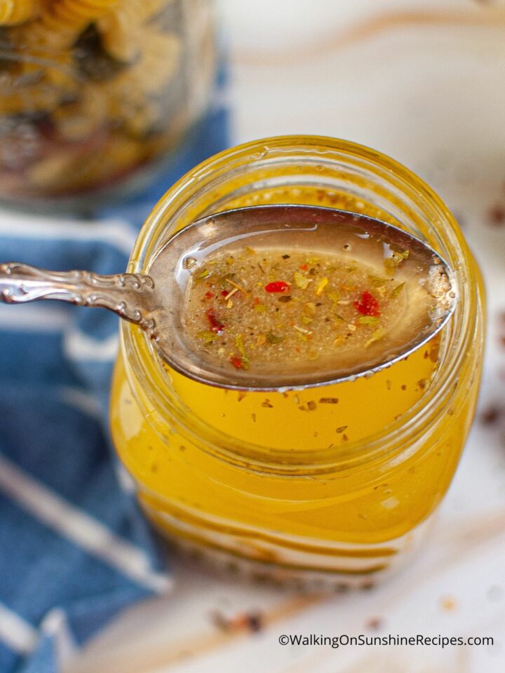 Homemade Italian Dressing Recipe | Walking on Sunshine