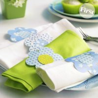 Pretty Daisy Napkin Rings