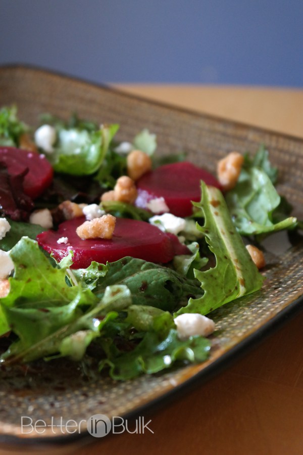 Goat Cheese Beet Spring Salad from Food Fun Family
