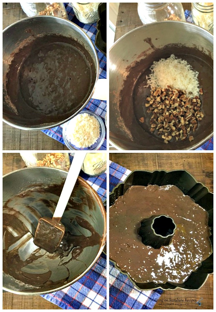 How to make German Chocolate Cake from a cake mix WOS 