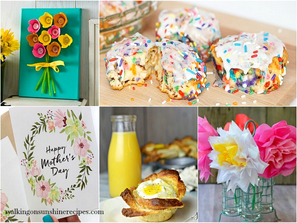 Mother's Day Brunch and Craft Ideas with Foodie Friends Friday from Walking on Sunshine. 