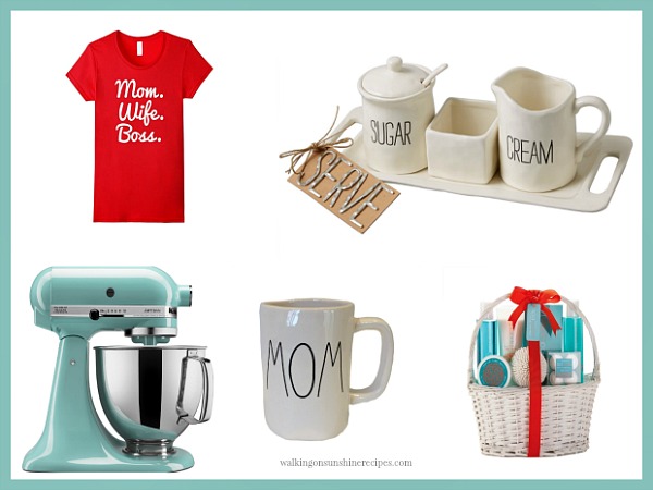 Reader's choice Mother's Day Gift Ideas and Guide from Walking on Sunshine. 