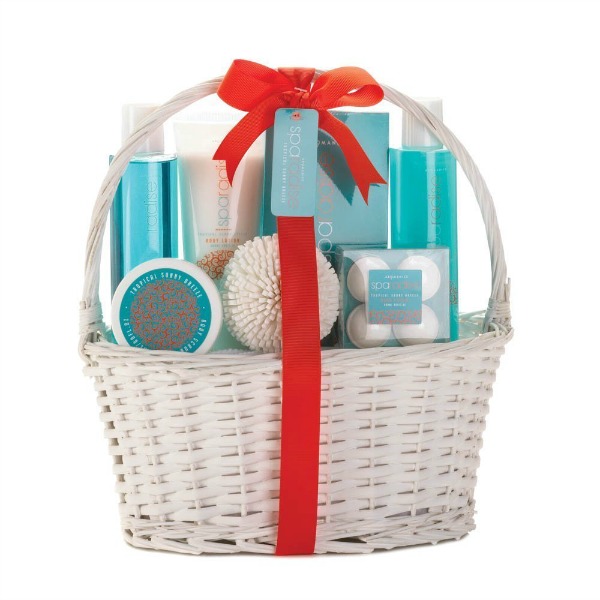 Spa Basket Aqua