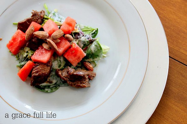 Steak Salad from A Gracefull Life