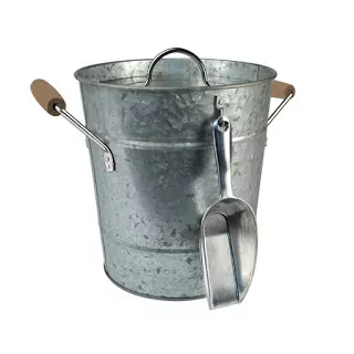 Galvanized Ice Bucket