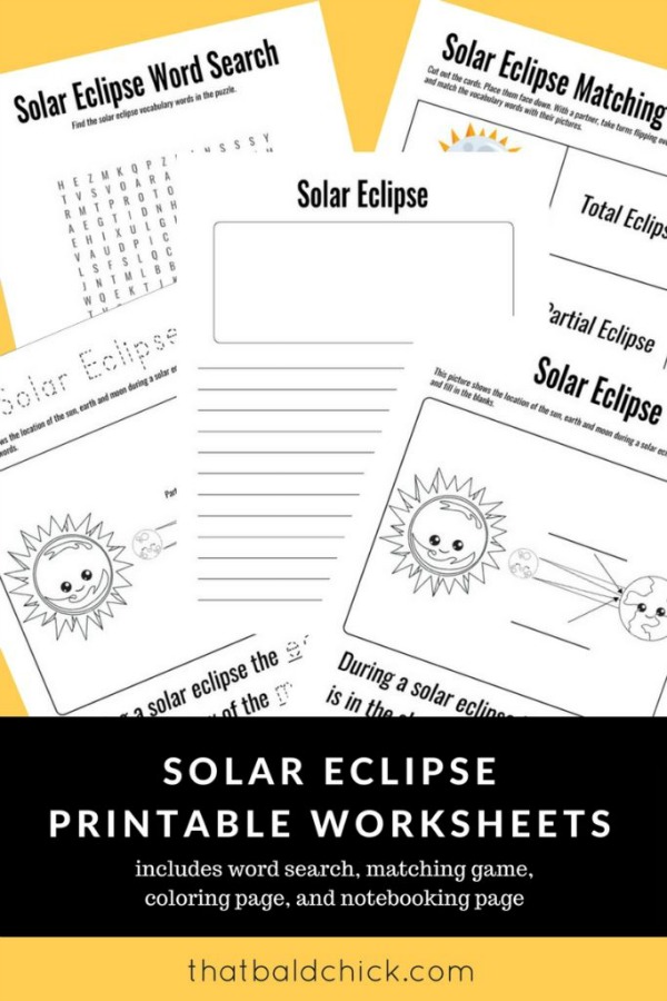 How To Watch The Solar Eclipse And Activities Walking On Sunshine Recipes