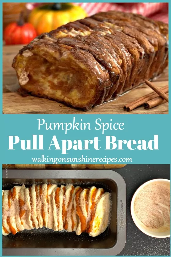 Pumpkin Spice Pull Apart Bread pin 
