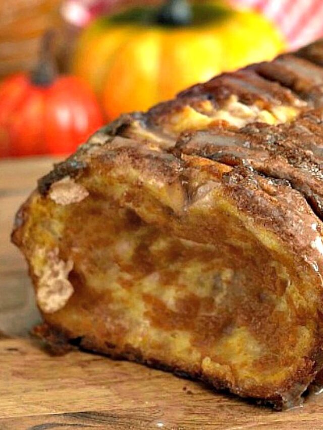 Pumpkin Spice Pull Apart Bread