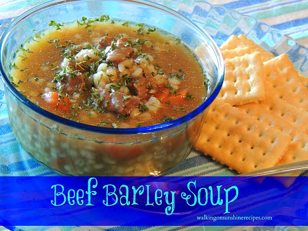 Beef Barley Soup
