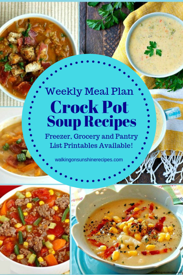 Crock Pot Soup Recipes