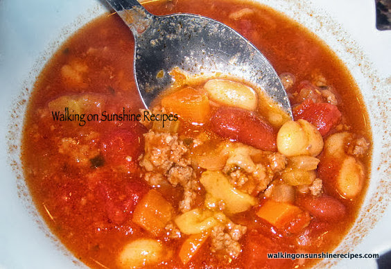 Pasta Fagioli Soup