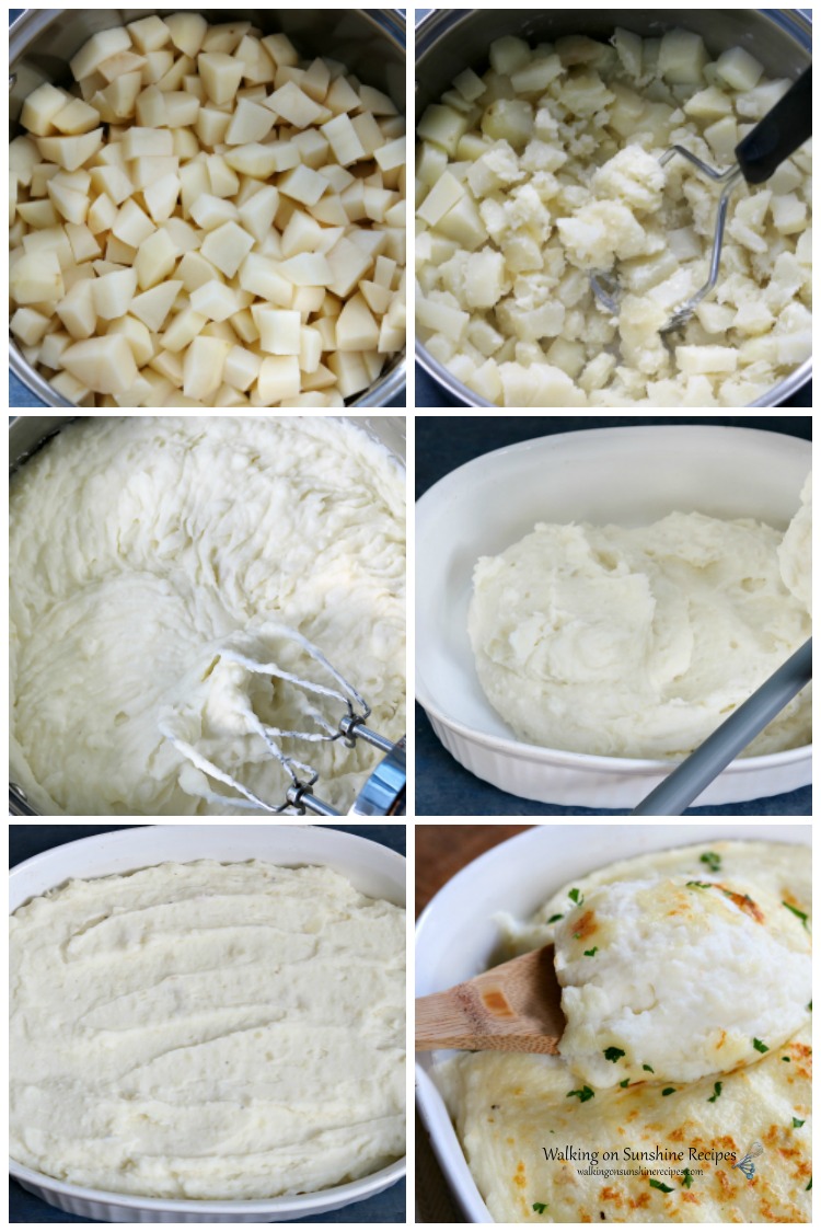 Company Mashed Potatoes step by step photos