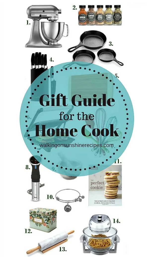  Home Cook Gift Guide from Walking on Sunshine Recipes