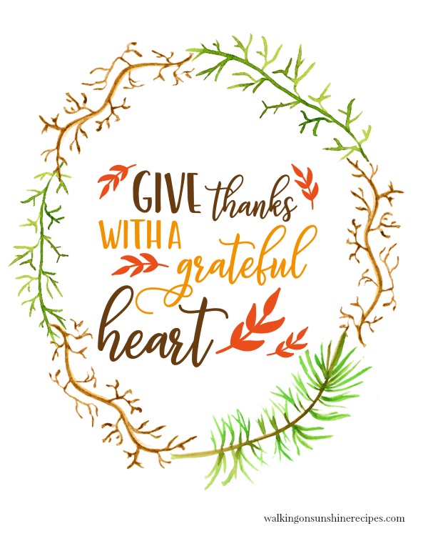 give thanks with a grateful heart scripture