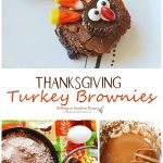 Thanksgiving Turkey Brownies the perfect treat for everyone from Walking on Sunshine Recipes