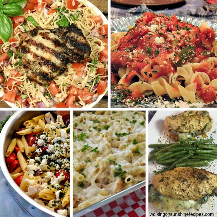 7 Chicken and Pasta Recipes | Walking on Sunshine