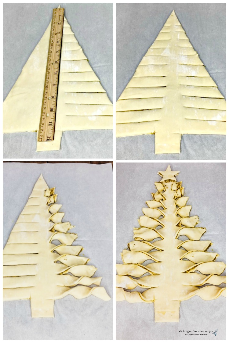 Savory Puff Pastry Christmas Tree Recipe