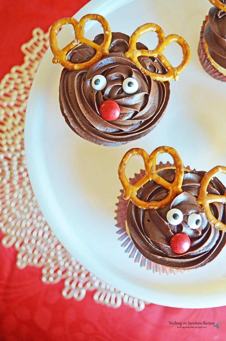 reindeer cupcakes recipe. 