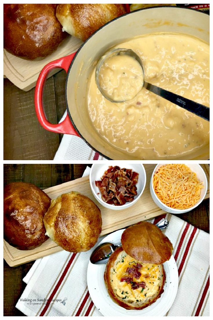 Bread Bowls for Soup,Chili or Dips Walking on Sunshine Recipes