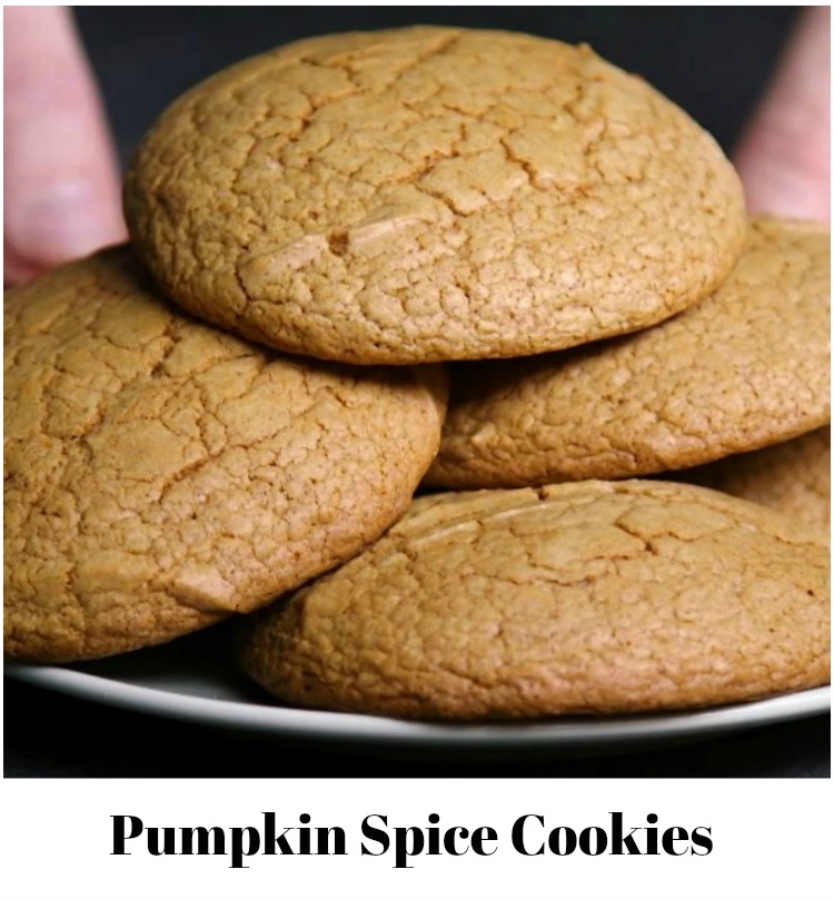 Pumpkin Spice Cookies from a cake mix