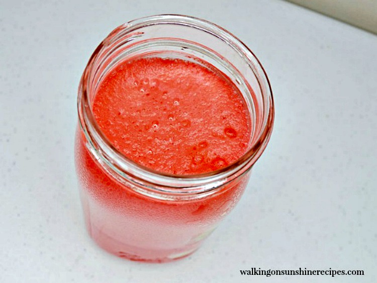 Strawberry Soda without whipped cream.