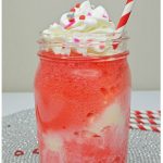 Strawberry Vanilla Ice Cream Float