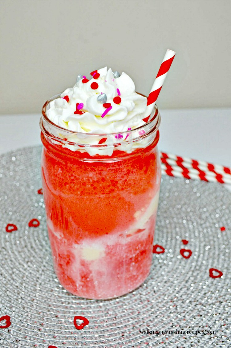 strawberry float