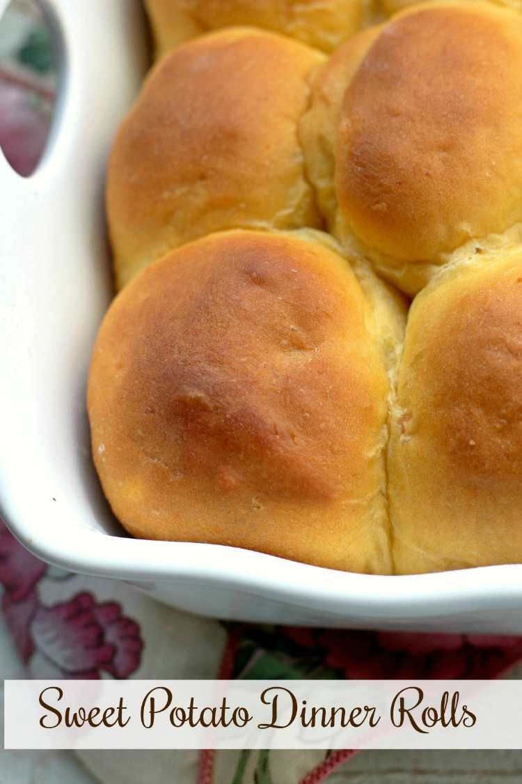Sweet Potato Dinner Rolls from Bunny's Warm Oven