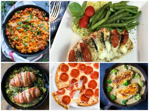 5 Delicious Keto Friendly Recipes for Dinner | Weekly Meal Plan