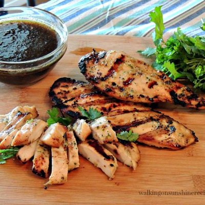 Grilled Chicken with the Perfect Marinade from Walking on Sunshine Recipes