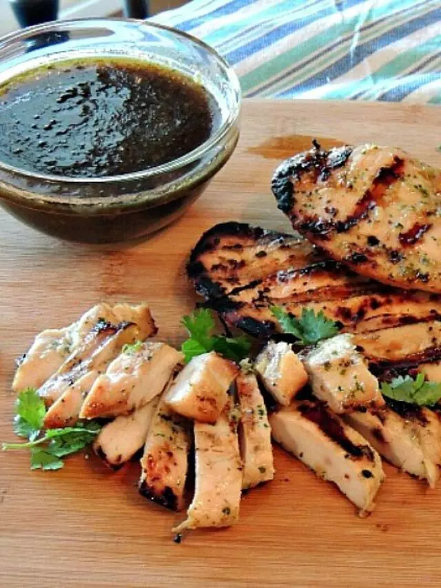 Perfect Marinade for Grilled Chicken Story