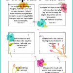 Mother's Day Scripture Cards Pinnable Image from Walking on Sunshine Recipes