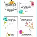 Mother's Day Scripture Cards Pinnable Image from Walking on Sunshine Recipes