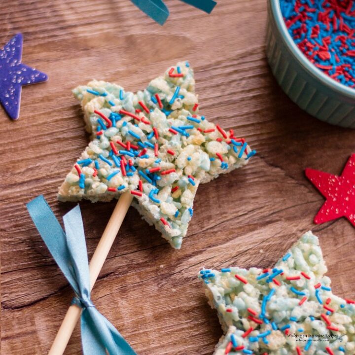 Patriotic Cereal Treats