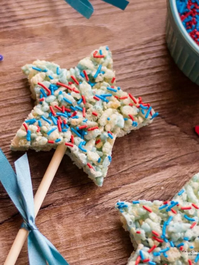 Patriotic Cereal Treats