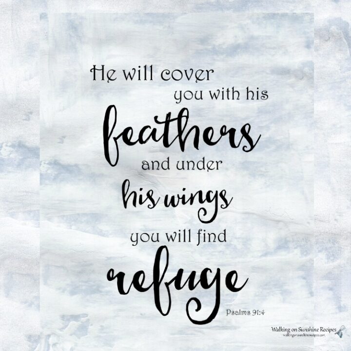 Psalms 91:1 FREE Printables | Walking on Sunshine Recipes