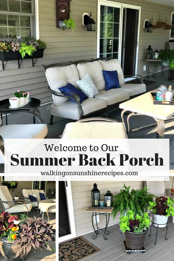 Summer Back Porch 