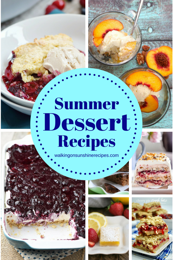 Summer Dessert Recipes 