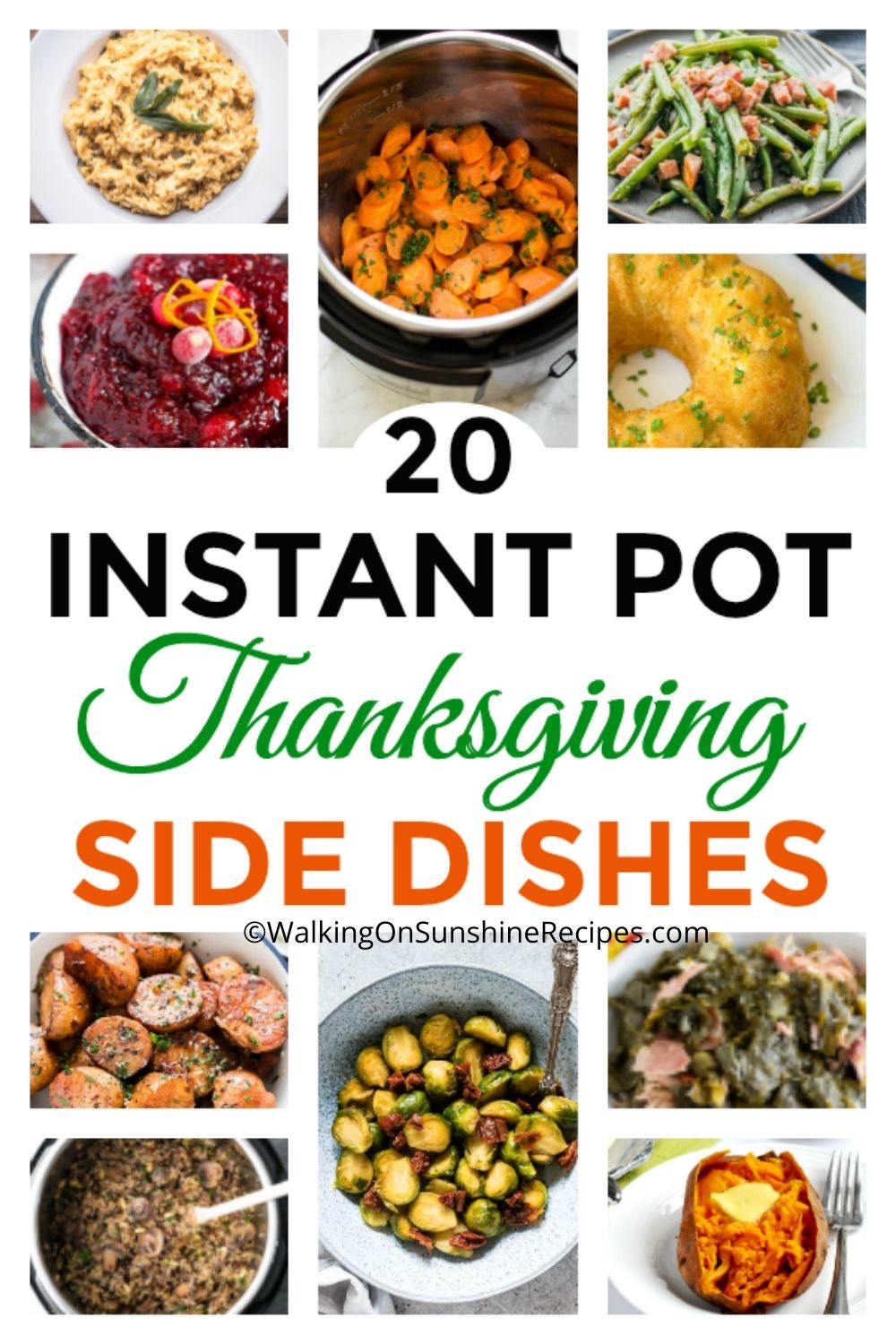 instant pot side dishes.