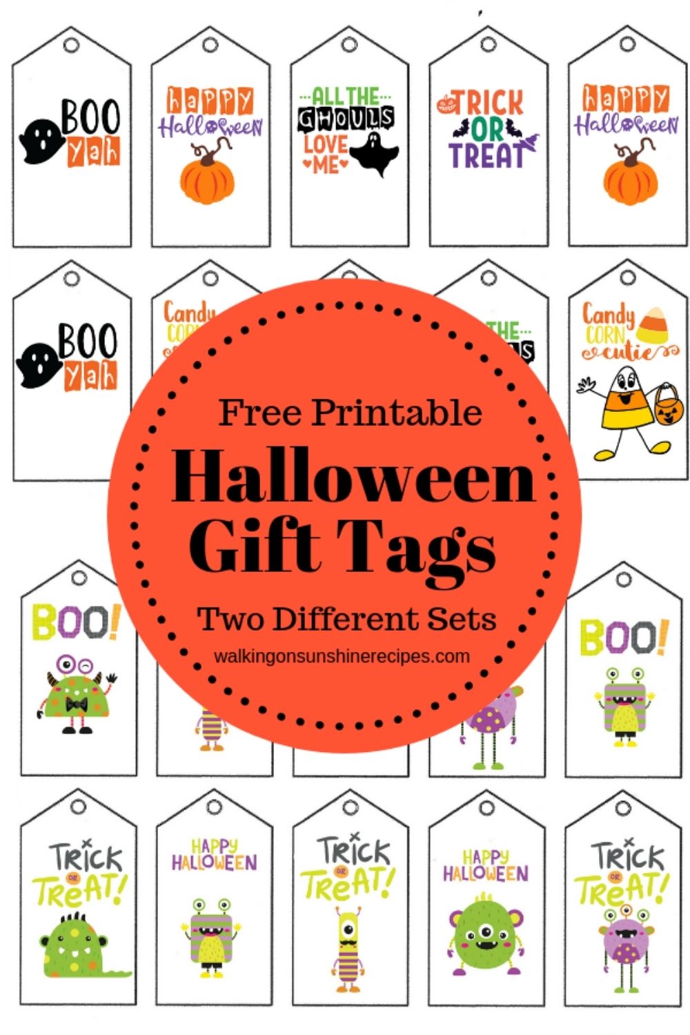 I made these for my daughters Halloween Party at school and they turned out  really cute that I thou… | Halloween labels printable, Halloween labels,  Halloween gifts