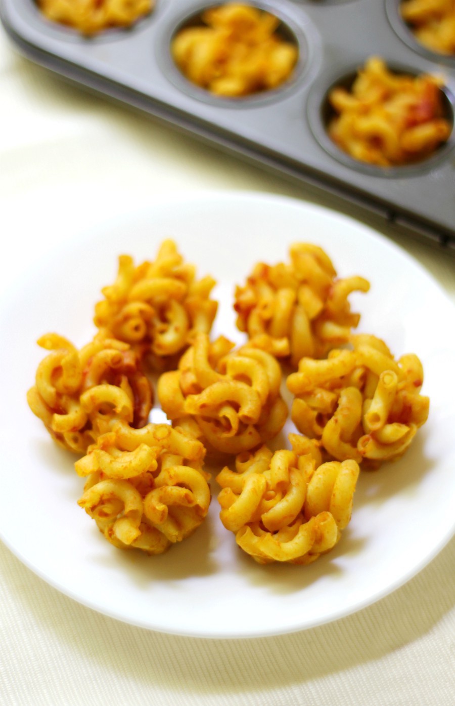 Gluten Free Baked Mini Mac and Cheese Bites from Strength and Sunshine