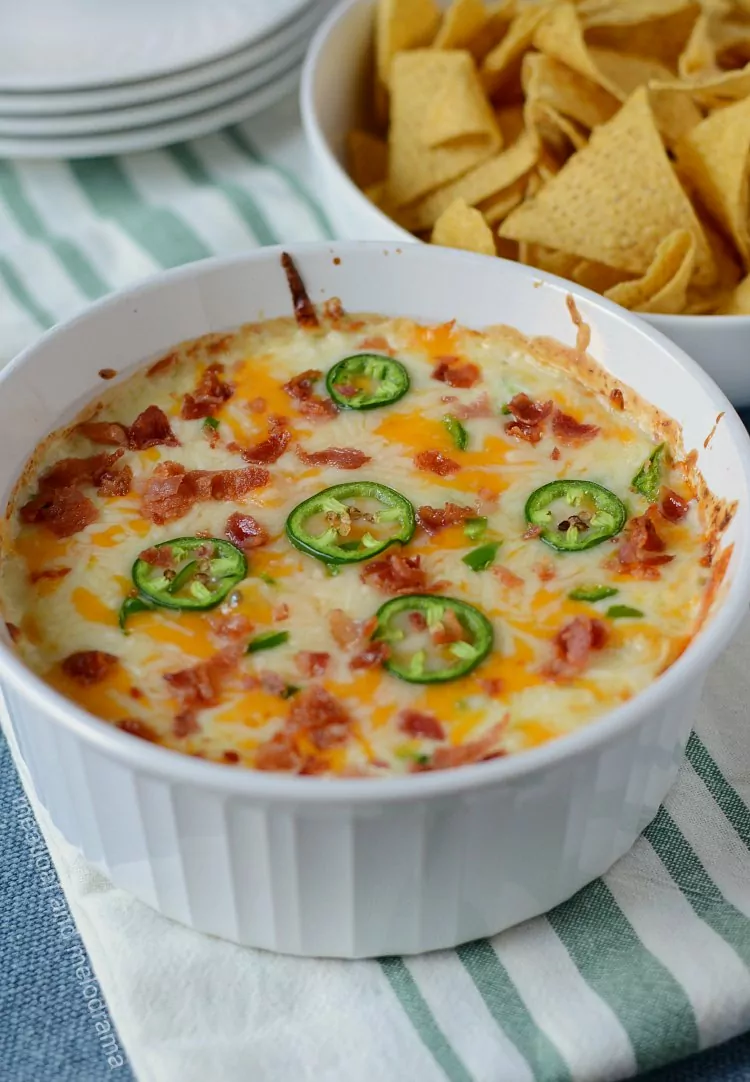 Jalapeno Popper Chicken Dip from Meatloaf and Melodrama